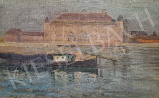  Haller, György - Port next to the Toll-House painting