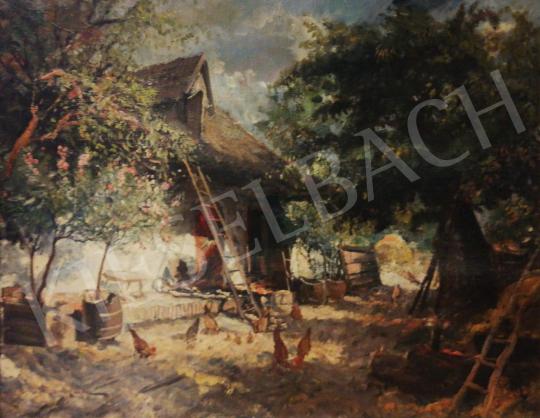 For sale Ujváry, Ferenc - Garden with Flowers 's painting