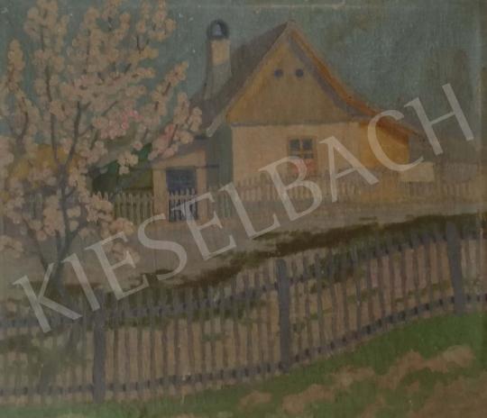 For sale Unknown painter - House with a Fence (Spring) 's painting