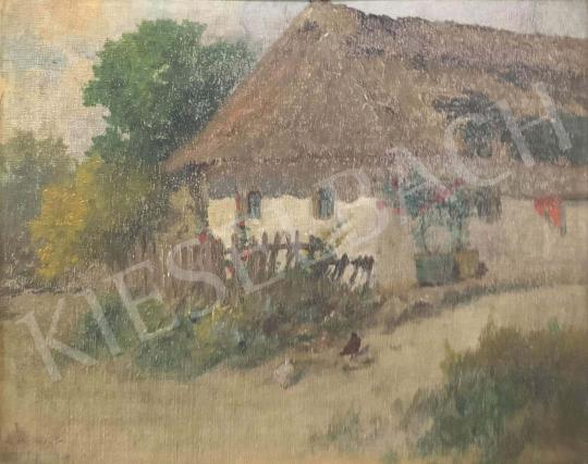 Neogrády, Antal - Village House painting