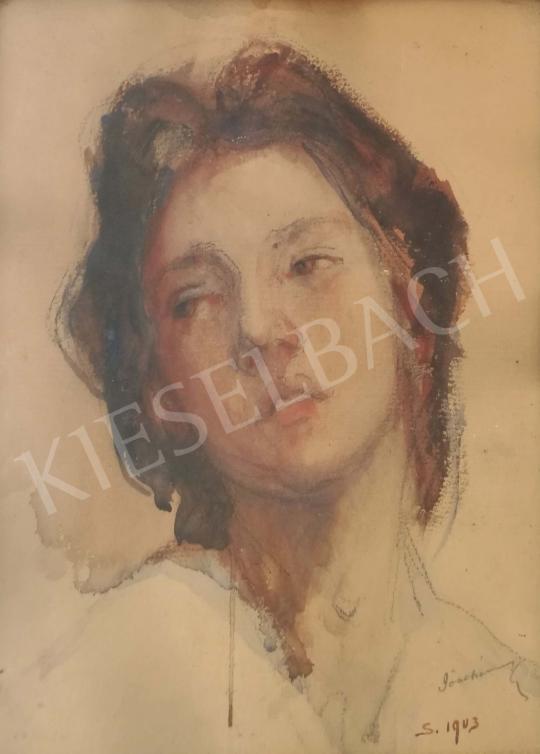 Eladó  Csejtei Joachim Ferenc - Vágy, 1903 festménye