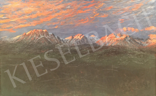 Unknown painter - Tatra Landscape painting