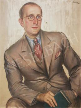 Sárossy, Eta (Ferenczy Valérné, Freytag Zoltá - Portrait of a Young Banker 