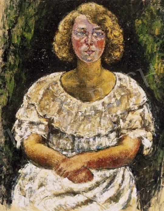 Járitz, Józsa - Girl in Frilly Dress | 14th Auction auction / 91 Lot