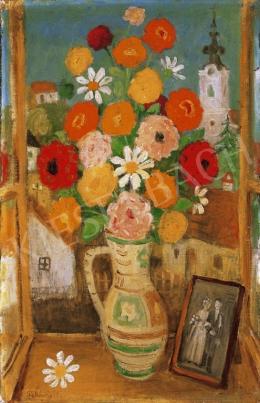 Pekáry, István - Still Life of Flowers 