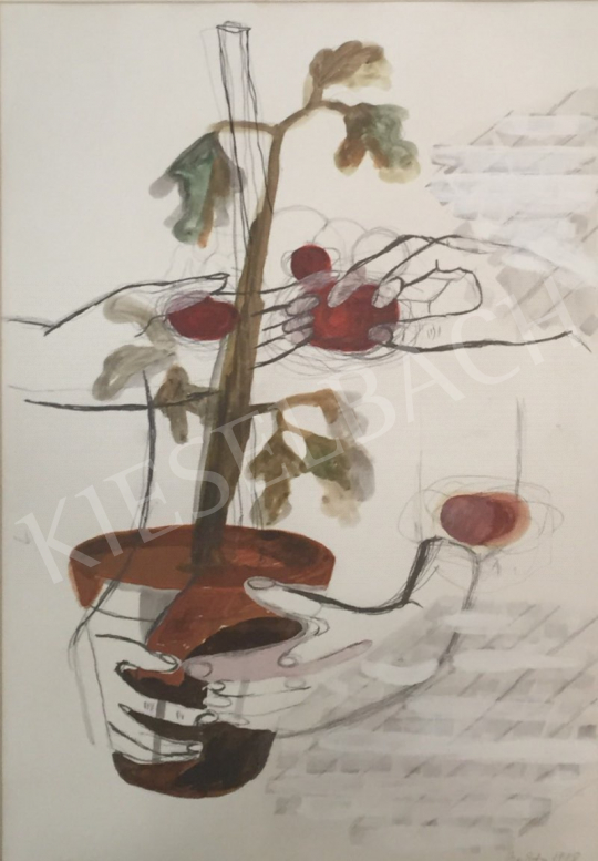  Bukta, Imre - Tomato Harvest painting