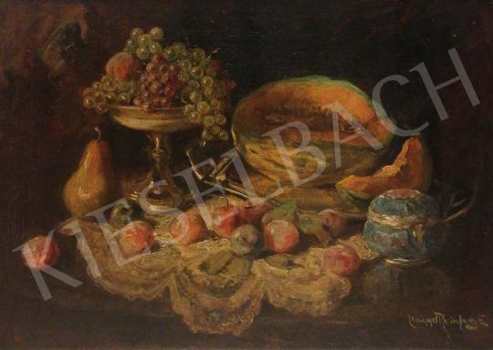  Lengyel-Reinfuss, Ede - Table Still Life with Fruits painting