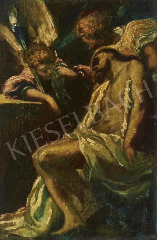 Eladó Ismeretlen festő - Krisztus siratása (Tintoretto után) festménye