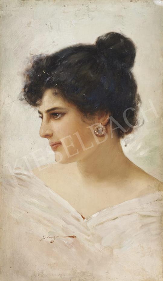 For sale  Eduardo, Forlenza - Portrait of a Young Girl 's painting