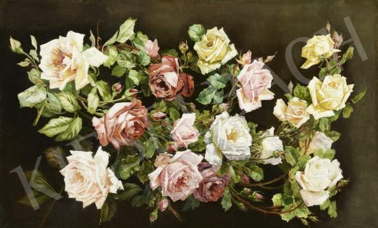 For sale Unknown painter, about 1890 - Rose Composition  's painting