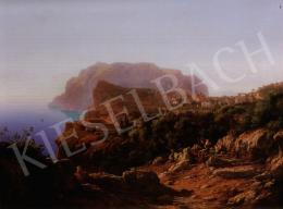 Ligeti, Antal - View of Capri, 1862 