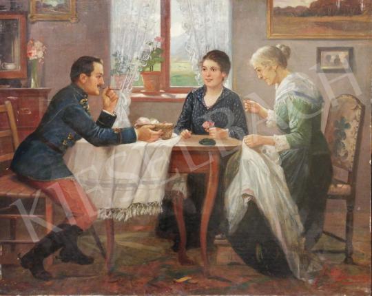 For sale  Johann Süss - Courtship 's painting