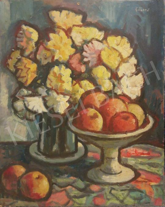  Gábor, Jenő - Flower and Fruits Composition painting