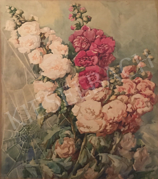 Eladó  Barna Ilona - Virágcsendélet festménye
