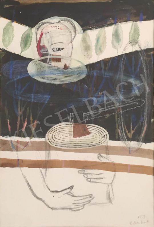  Bukta, Imre - Man with ax, 1999 painting