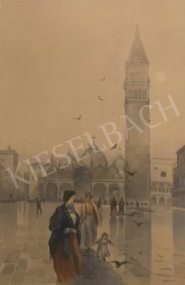 Unknown painter - Venetian Saint Mark square 