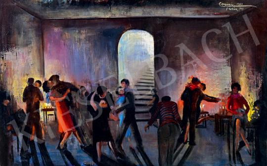 Corini, Margit - Nightclub in Paris, 1933 painting