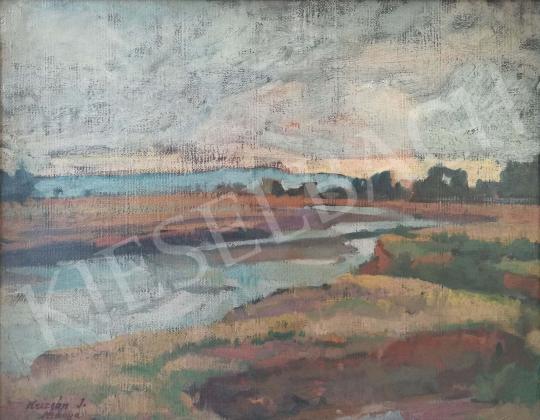 Krizsán, János - Nagybánya meadow painting
