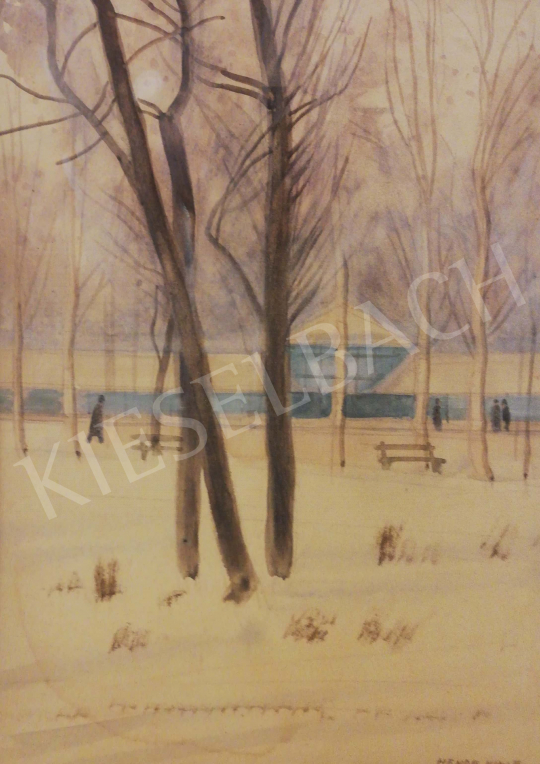 For sale Hende, Vince - Park in the Winter 's painting