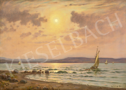 Rubovics, Márk - Sailboats on Lake Balaton 