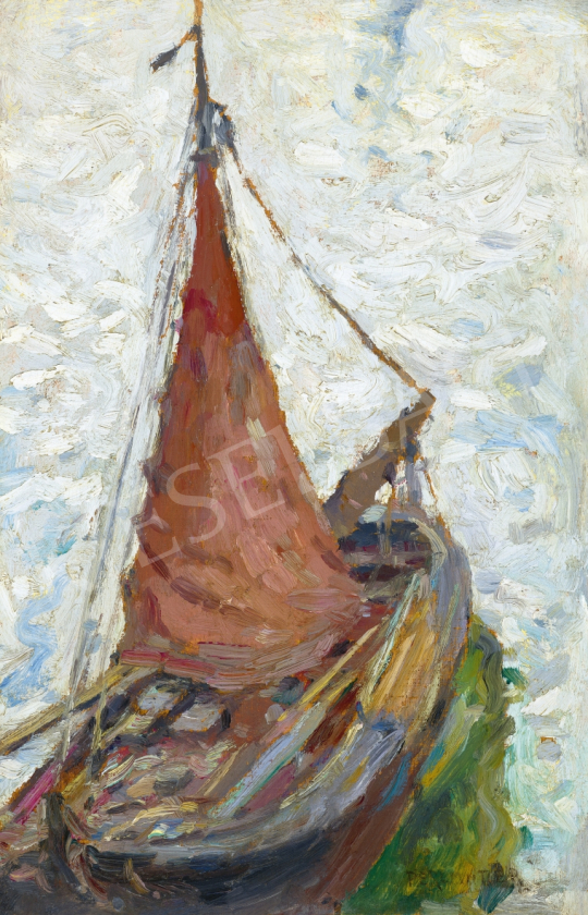  Perlmutter, Izsák - Dutch Sailboat, 1898 | 61st Spring Auction auction / 6 Lot