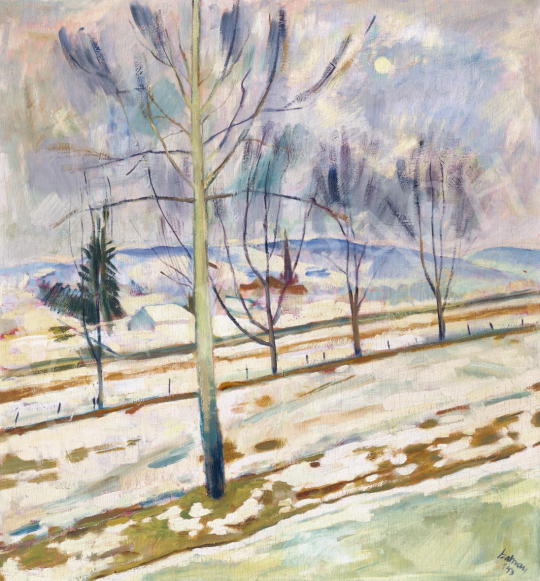  Szolnay, Sándor - Snow Melting (Transylvania), 1943 | 61st Spring Auction auction / 12 Lot