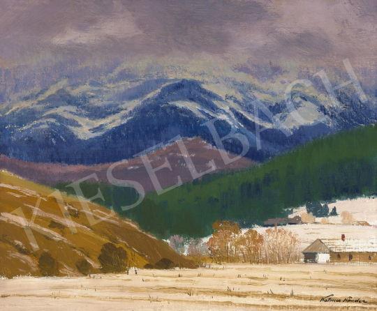 Katona, Nándor - Tatra Landscape | 61st Spring Auction auction / 16 Lot