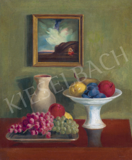 Mund, Hugó - Studio Still Life with Autumn Fruits, at the beginning of the 1920s 