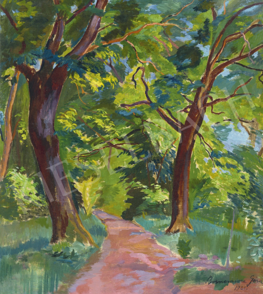  Bornemisza, Géza - Path in the Forest, 1921 | 61st Spring Auction auction / 51 Lot