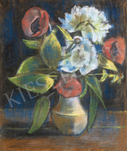 Nagy, István - Still Life with Red Poppies 