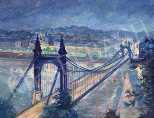  Lakatos, Artúr - The Old Elisabeth Bridge | 61st Spring Auction auction / 75 Lot