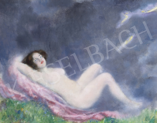  Csók, István - Lying Nude, 1920 | 61st Spring Auction auction / 78 Lot