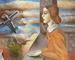 Klie, Zoltán - Girl with ’Iron Bird’, 1935 