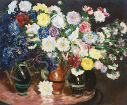  Csók, István - Grand Still Life of Flowers 