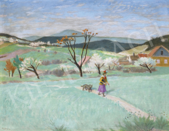 Fényes, Adolf - Spring Walk | 61st Spring Auction auction / 97 Lot