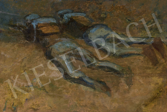  Mednyánszky, László - In the Trench (Bont-Hole) | 61st Spring Auction auction / 103 Lot