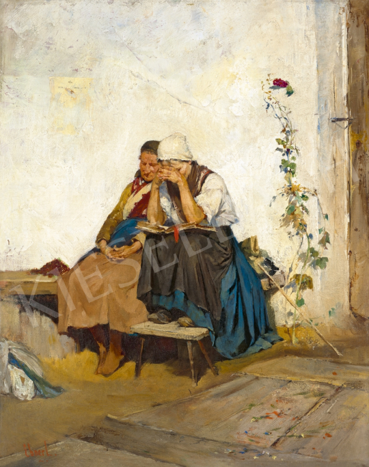 Deák-Ébner Lajos - Délutáni pihenő (Képeskönyv) | 61. Tavaszi Aukció aukció / 104 tétel