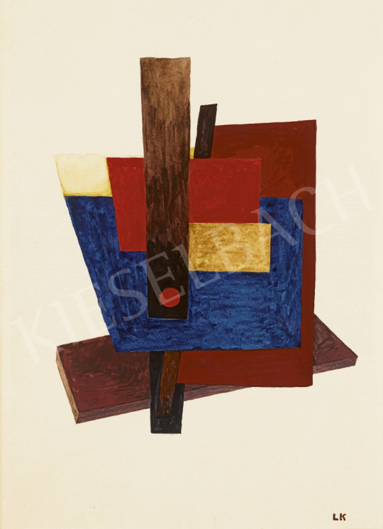  Kassák, Lajos - Space Construction, early 1920s | 61st Spring Auction auction / 128 Lot