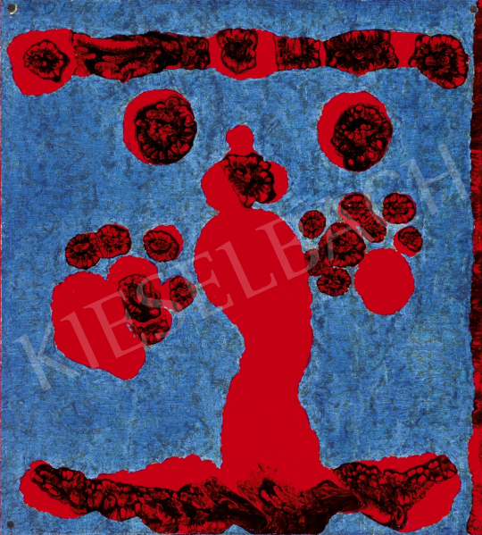  Korniss, Dezső - Red Being, around 1947 | 61st Spring Auction auction / 139 Lot
