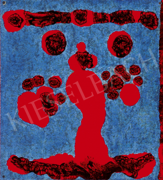 Korniss, Dezső - Red Being, around 1947 | 61st Spring Auction auction / 139 Lot