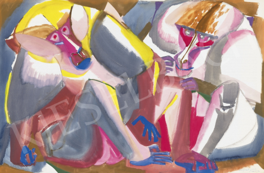  Hajnal, János - Two of Us, 1962 | 61st Spring Auction auction / 142 Lot