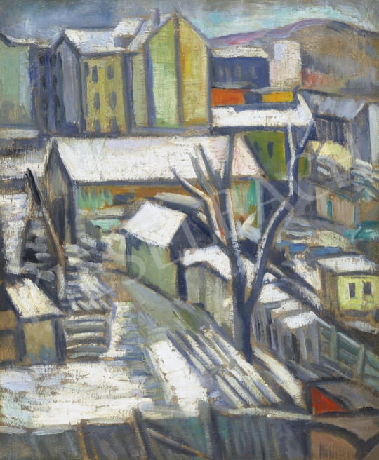  Schönberger, Armand - Big City in Winter | 61st Spring Auction auction / 184 Lot