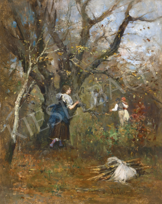 Deák Ébner, Lajos - Dating in the Forest | 61st Spring Auction auction / 194 Lot
