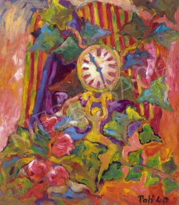  Scialoja, Antonio (Toti) - Csendélet rózsákkal és borostyánnal, 1940 