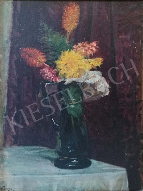 For sale Márk, Lajos - Still Life with Flowers 's painting