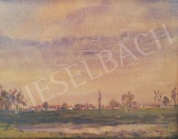  Lang, Imre - Dusk at the end of Vásárhely 