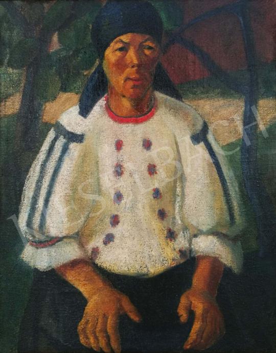For sale Szaday, Lajos - Woman in traditional costume 's painting