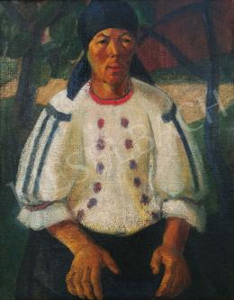 Szaday, Lajos - Woman in traditional costume 