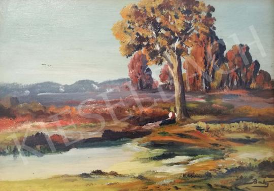 For sale Baky, Albert - View of Autumn Grove 's painting