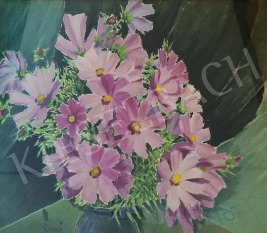 For sale Lampé, Sándor - Purple Flowers 's painting